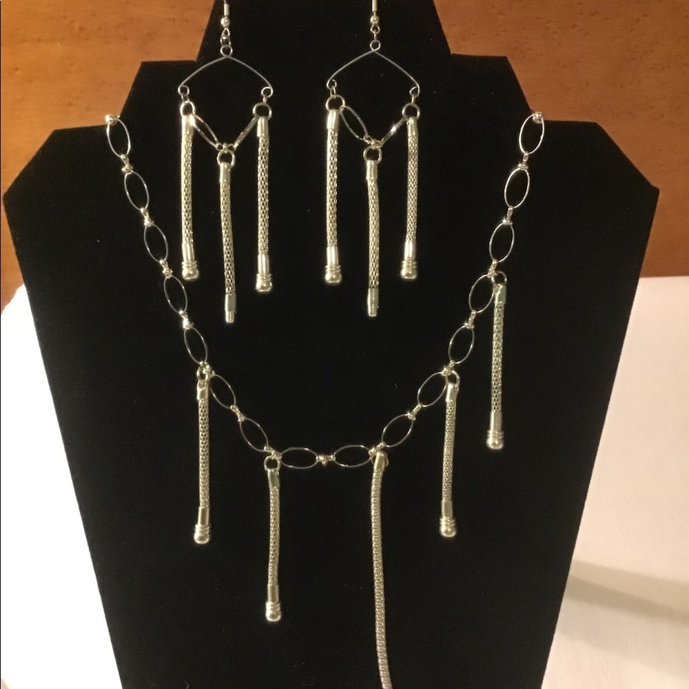 Necklace, Earrings, Ring Set